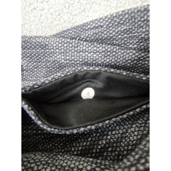 Wmns Lululemon Gray Heather Wunder Under High Rise Leggings Sz 4 - Picture 3 of 6